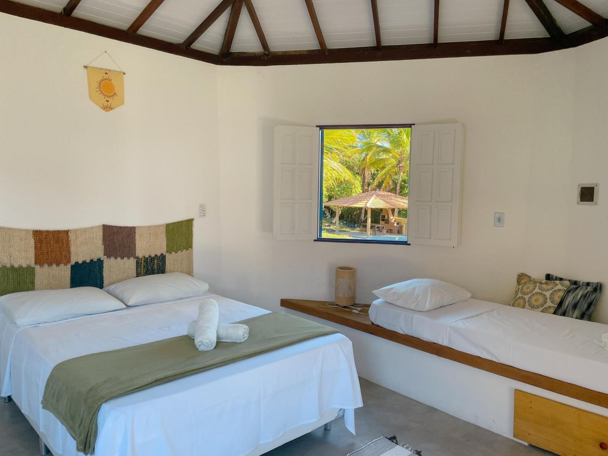Canto Do Mar - Chales Com Vista Pro Mar - Cumuruxatiba Ngoại thất bức ảnh
