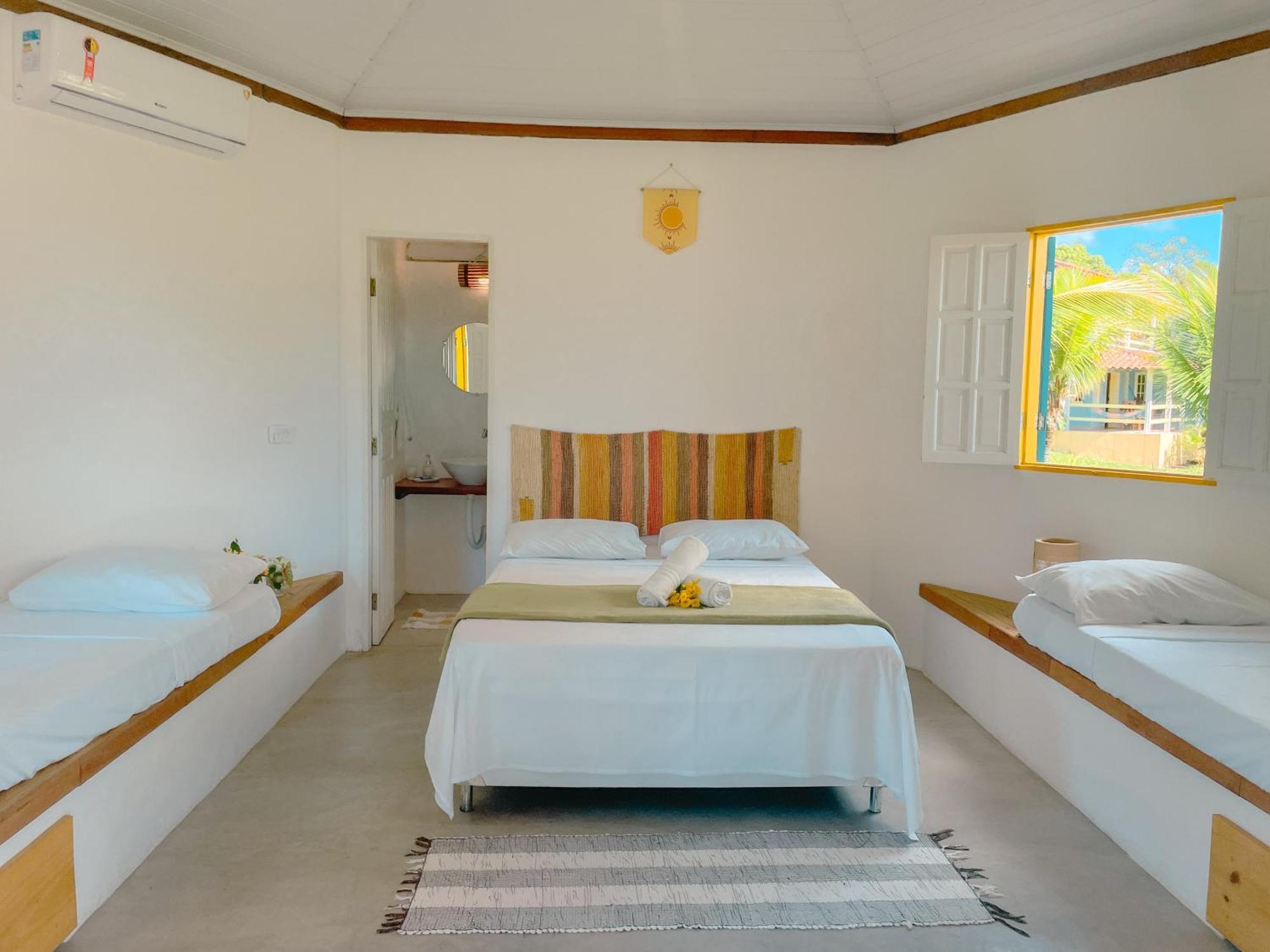 Canto Do Mar - Chales Com Vista Pro Mar - Cumuruxatiba Ngoại thất bức ảnh