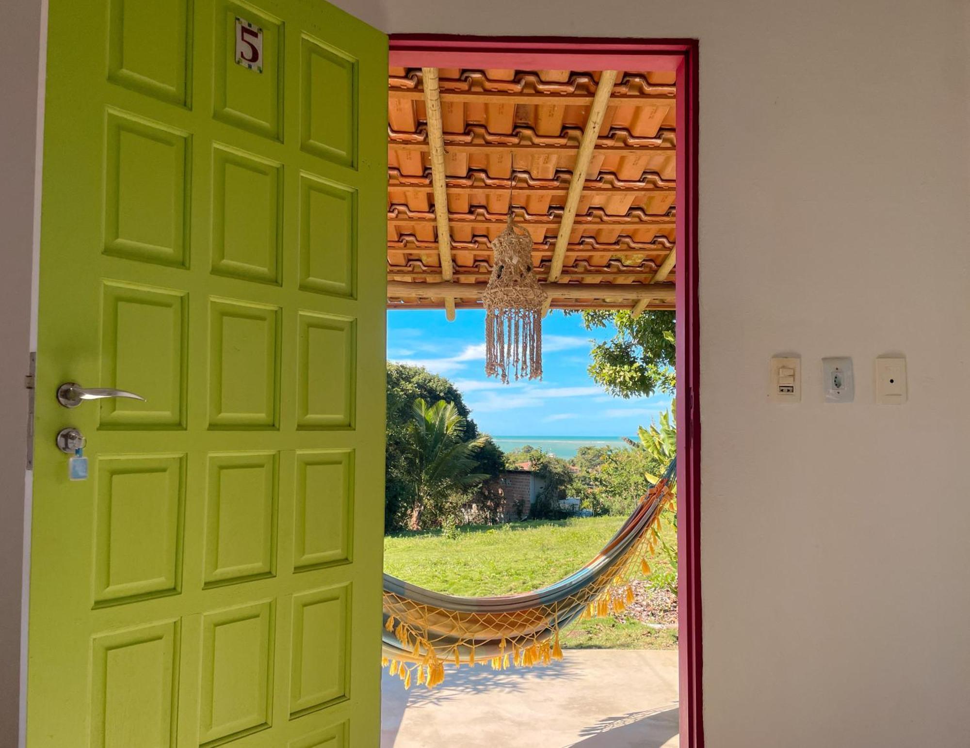 Canto Do Mar - Chales Com Vista Pro Mar - Cumuruxatiba Ngoại thất bức ảnh